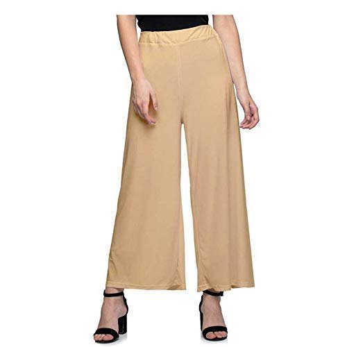 317528-VeSL-1.jpg Regular Fit Women Multicolour Cotton Blend Sarina Palazzo (Pack of -1) - Image 1