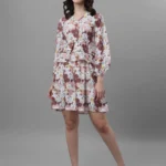 Dresses For Women Western Wear Floral Multi Color